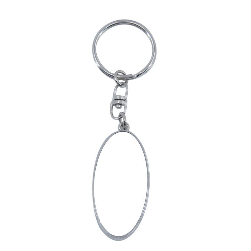 Oval Shape Keychain