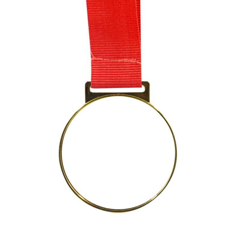 Medal（Dia 5.4CM) with Red Cord (Length 40.5CM)