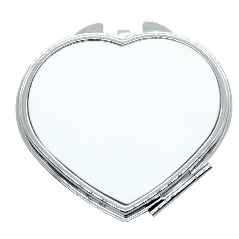 Compact Mirror - Heart - B14