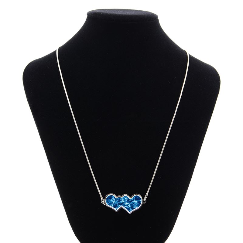 sublimation metal necklace