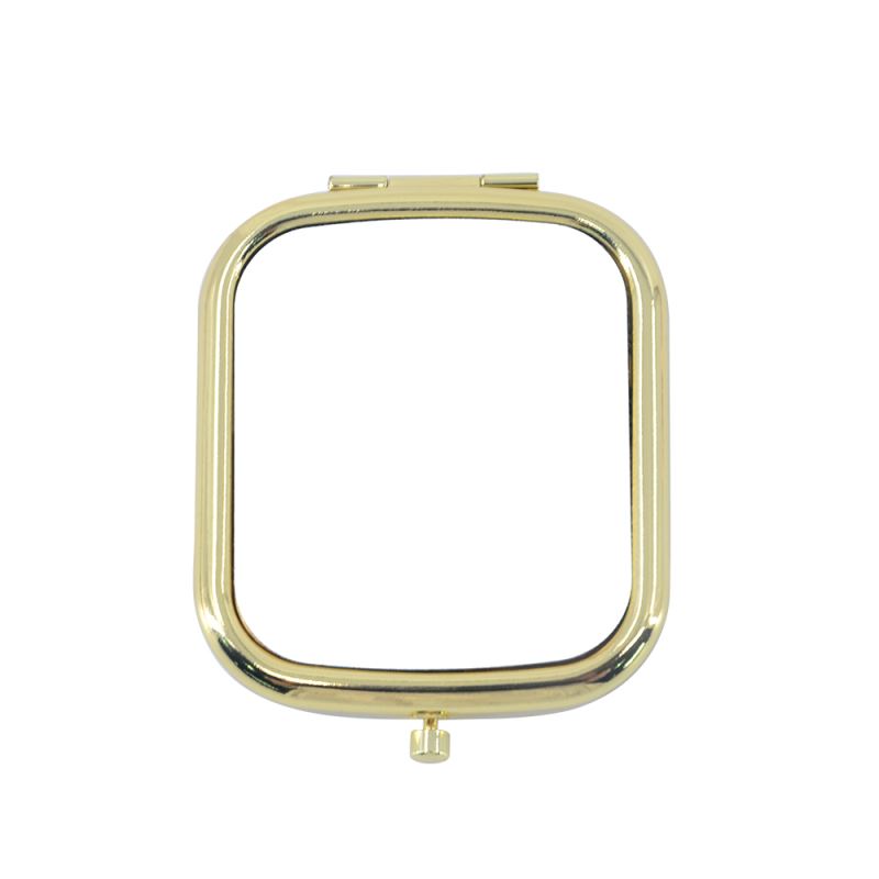 Compact Mirror-Rectangle-Rose Golden	