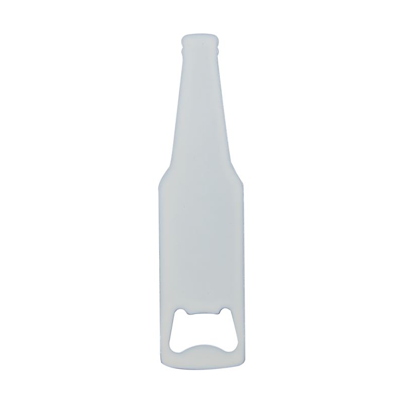 Stainless Steel Bottle Opener-Wine Shape-White	