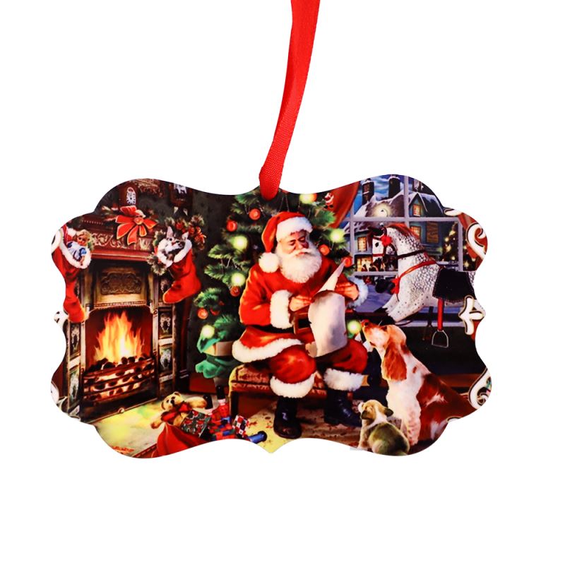 HPP Double sided Ornaments Irregular Rectangle shape