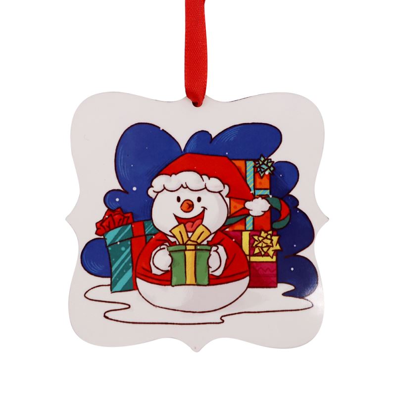 HPP Double-sided Ornaments-Irregular Square shape-3