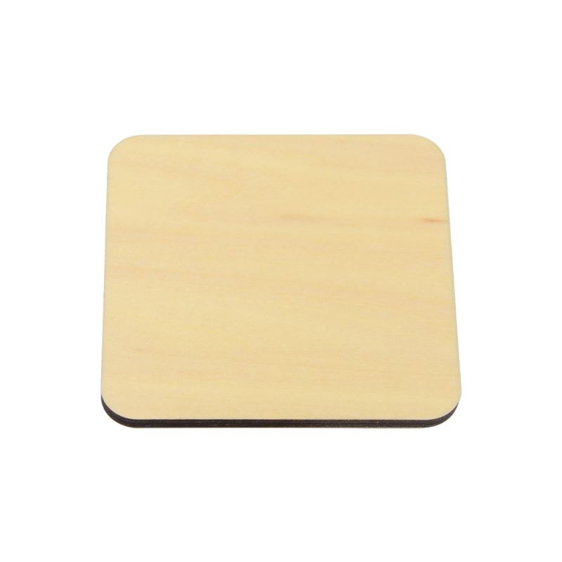 Sublimation Blanks Natural Wood Coaster Lopo