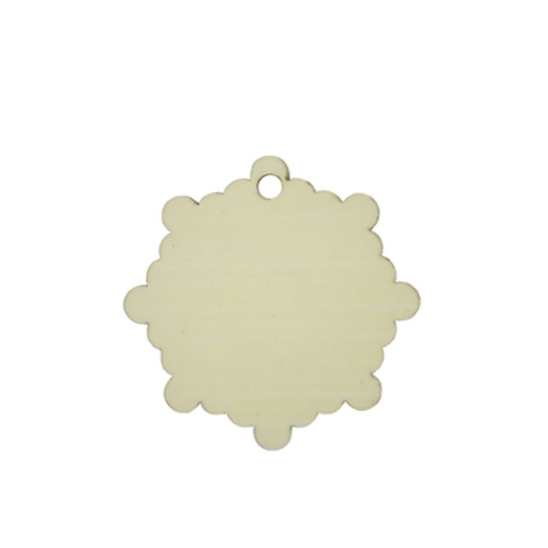 MDF Ornaments-Snowflower Shape