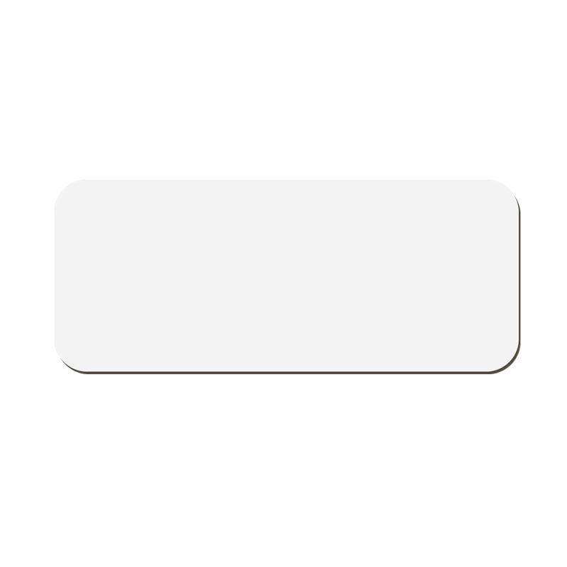 MDF Name Badge With Pin-Rectangle