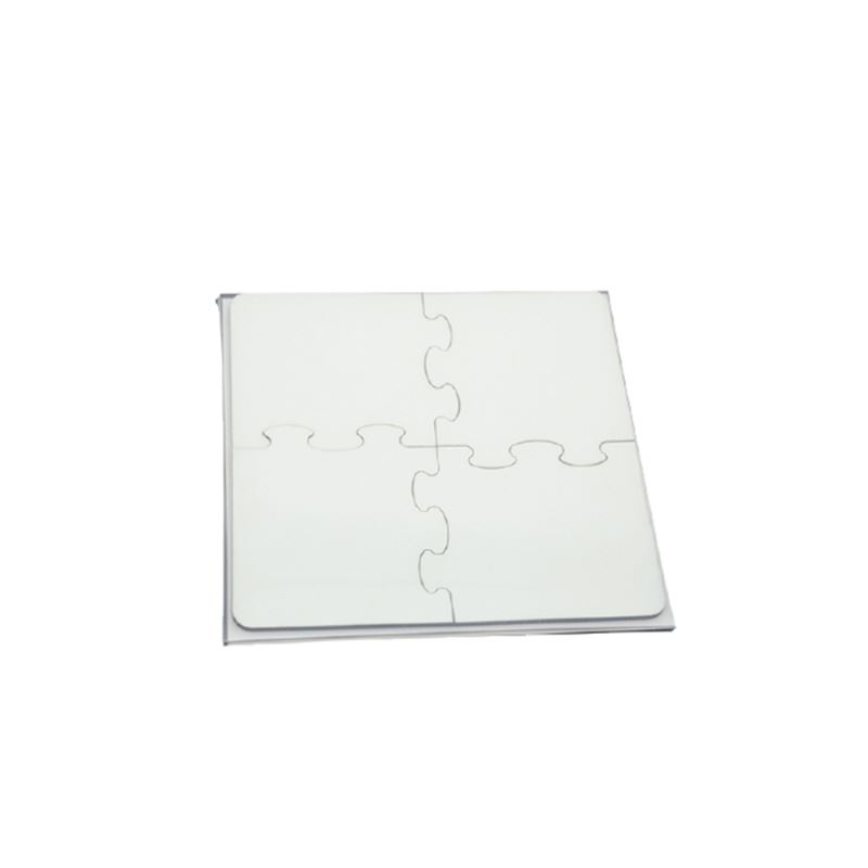 MDF Puzzle Square Shape - 4pc