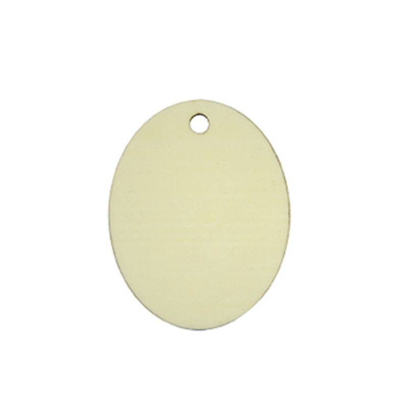 MDF Ornaments Oval Shape