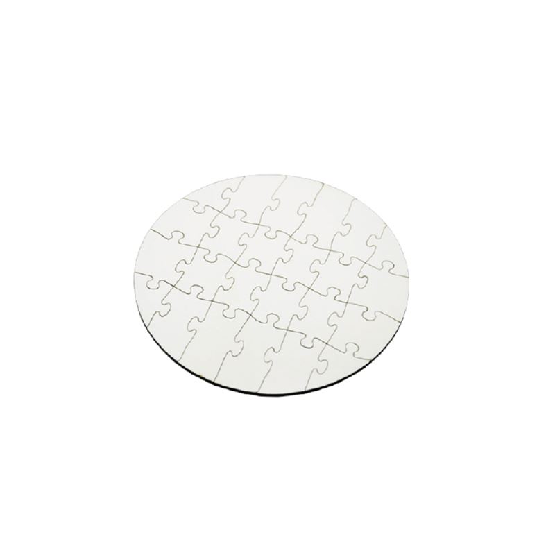 MDF Puzzle circle shape 24pcs