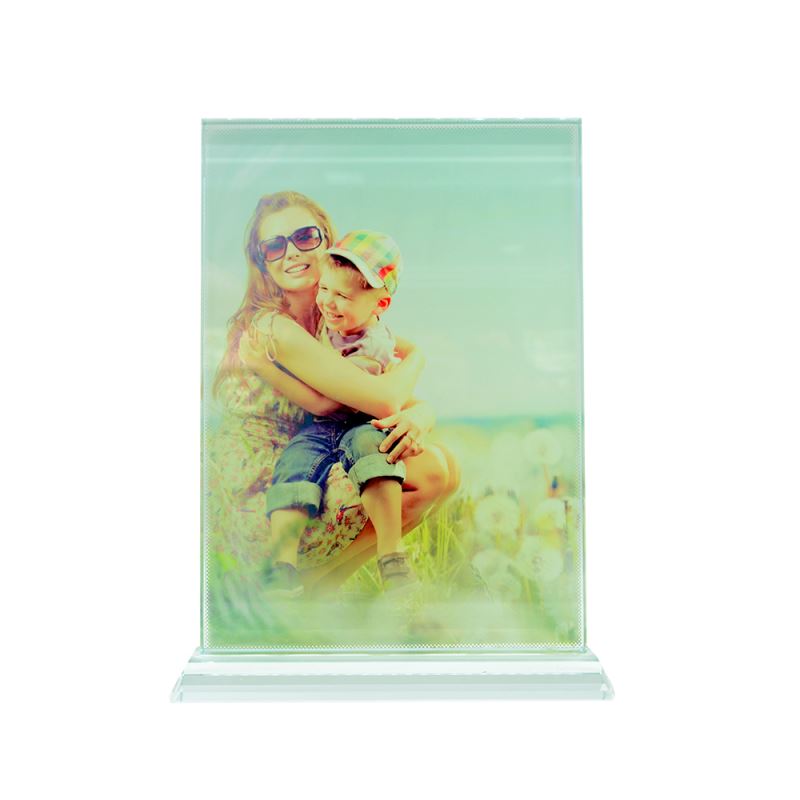 personalised crystal photo frame for sublimation