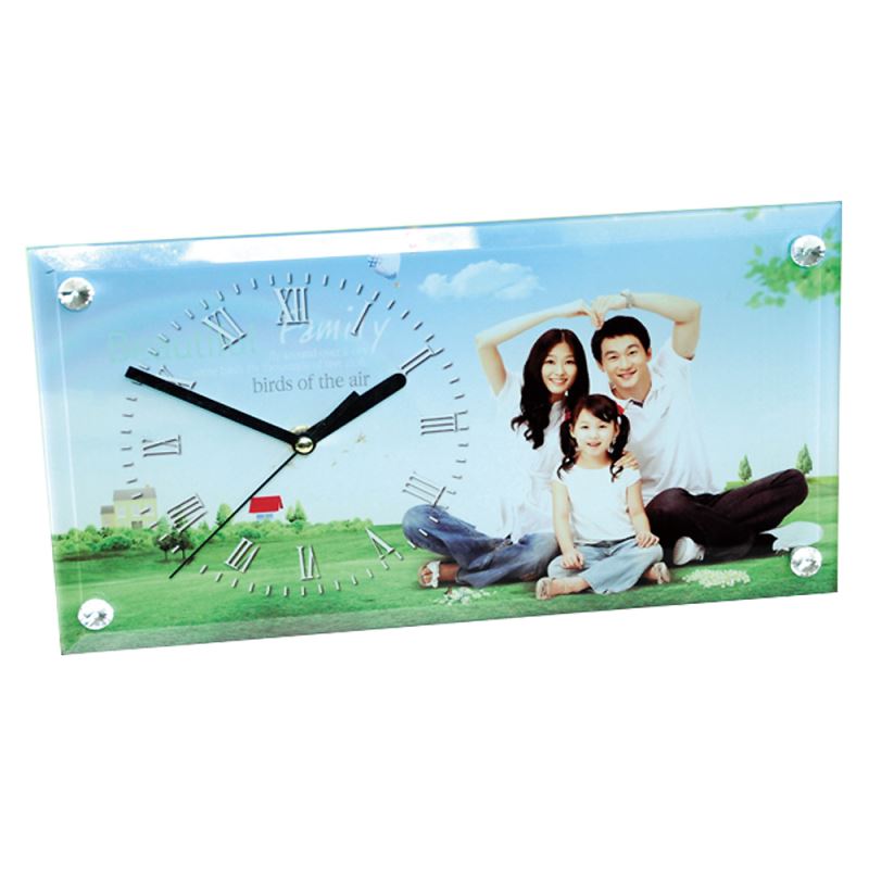 Custom Blank Sublimation Clock MDF Photo Panel