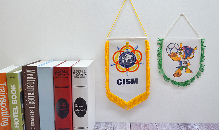Sublimation Blank Flag with Tassel | Lopo