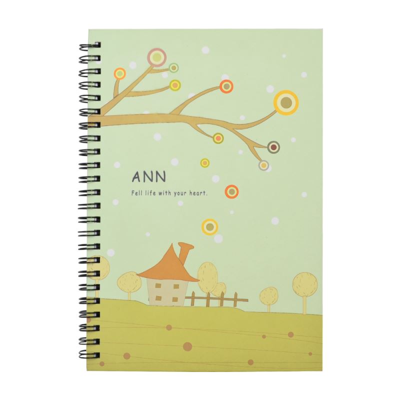 A5 Notebook with Fabric Cover