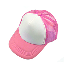 Adult mesh cap~rose red