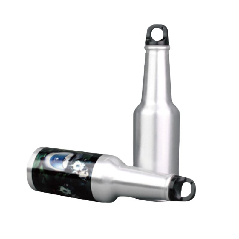 500ml Aluminium  Bottle silver color