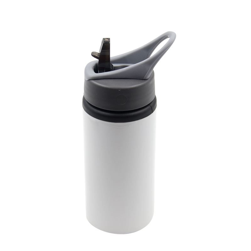 500ML Portable Aluminium Bottle-White