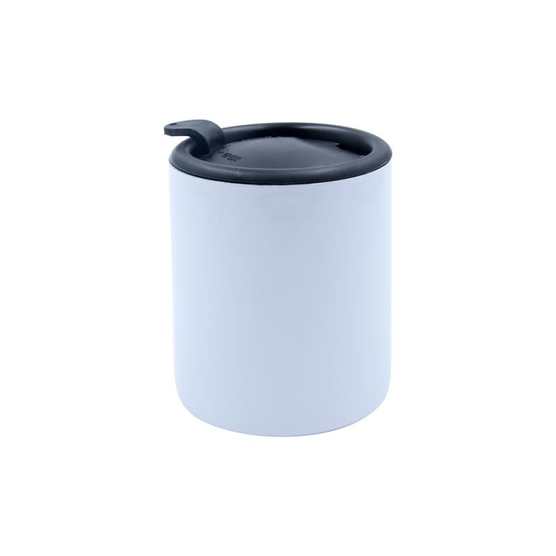 300ML Stainless Steel Cup - White