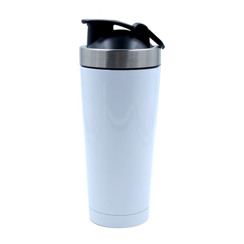 500ml Stainless Steel Bottle - White