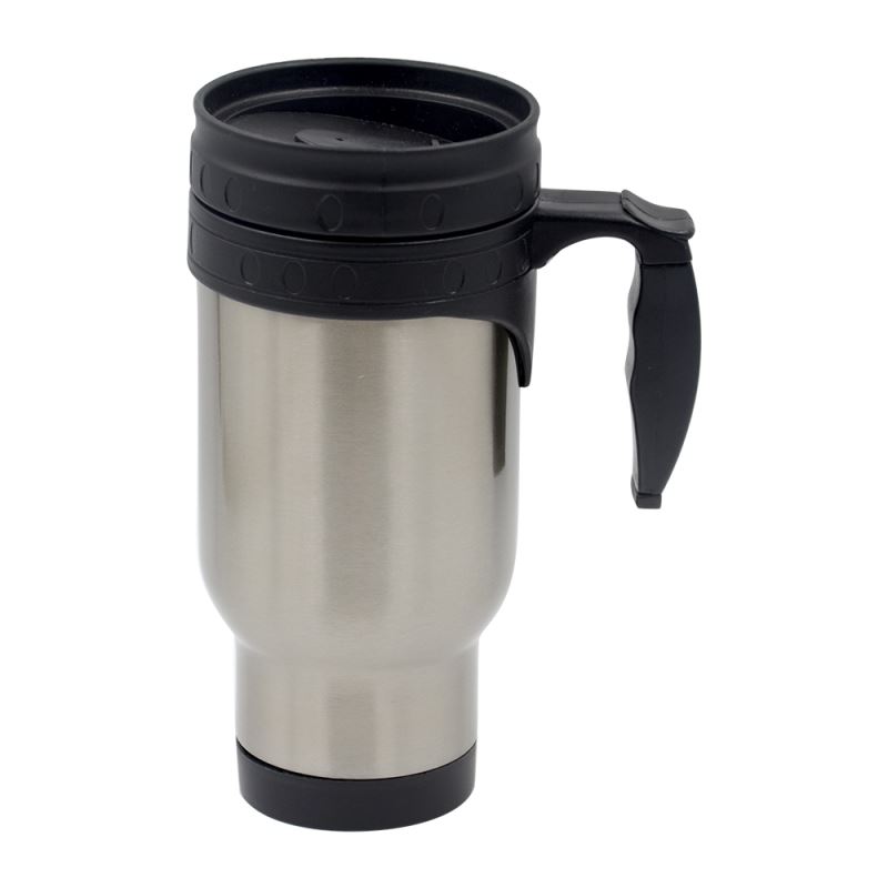 14oz Stainless Steel Mug - Silver