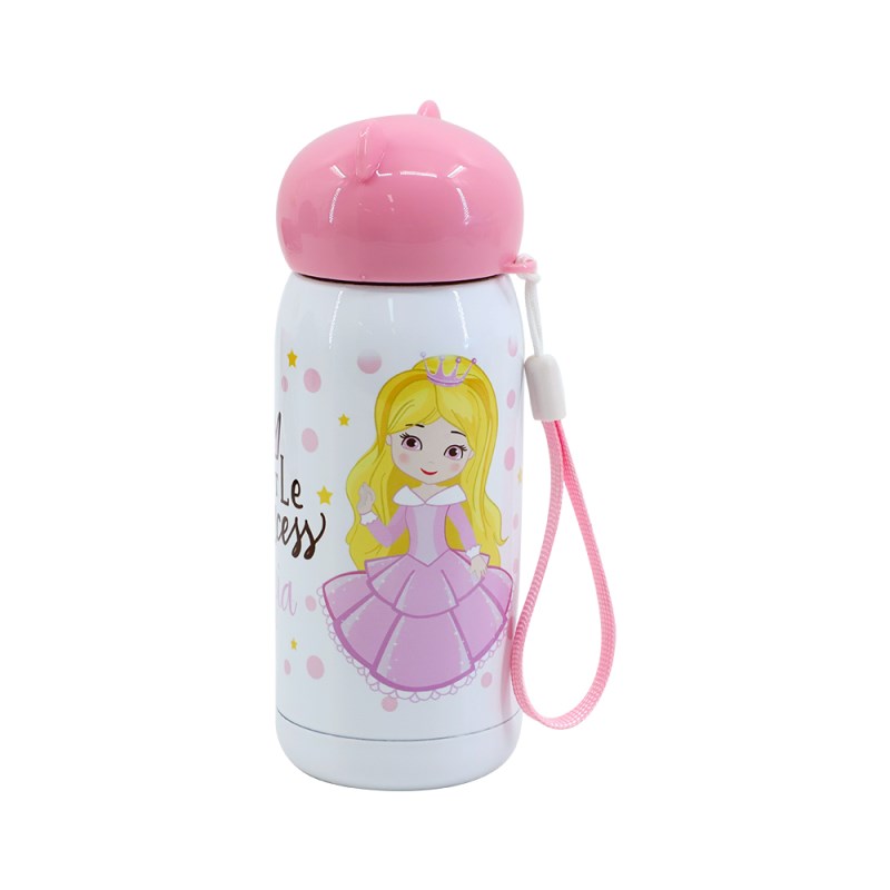 300ml Stainless Steel Bottle - Pink