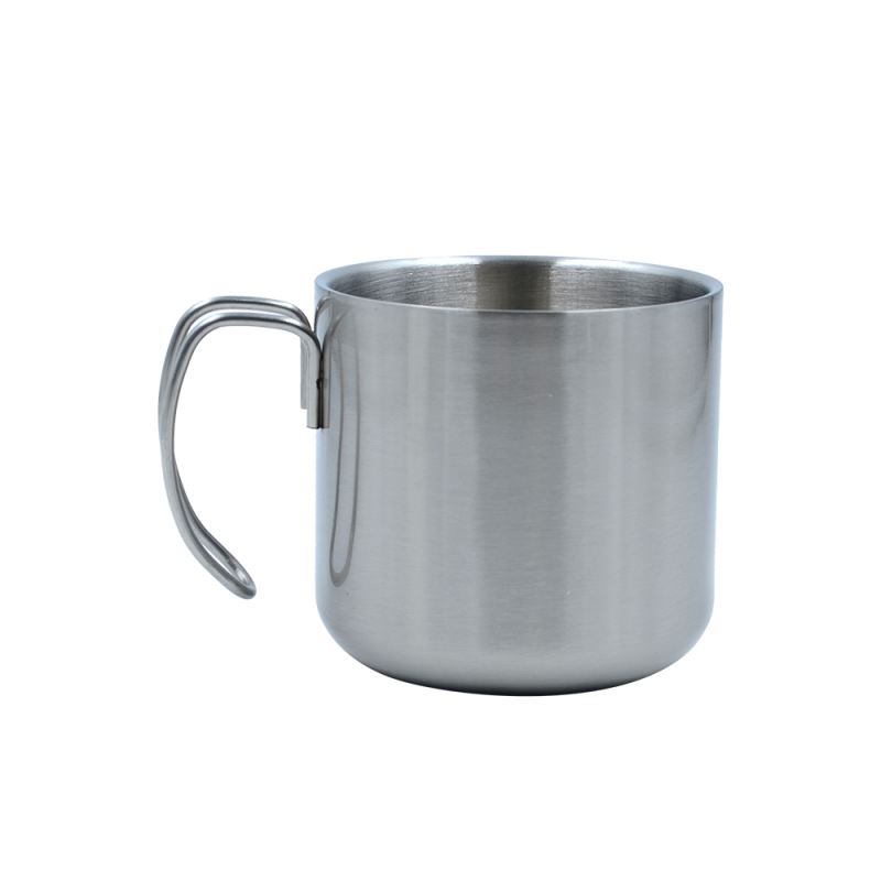 400ML Stainless Steel Cup - Silver