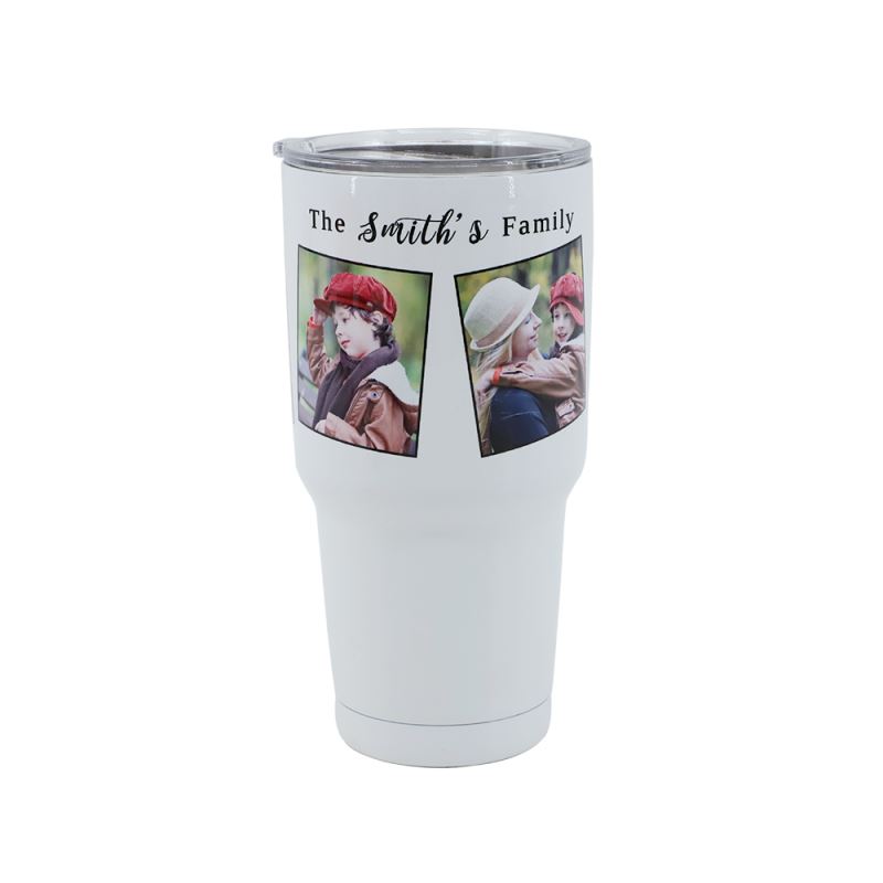 20oz Vacuum Travel Tumbler - White