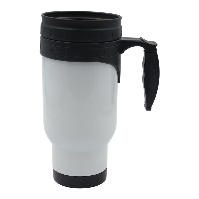 14oz Stainless Steel Mug - White