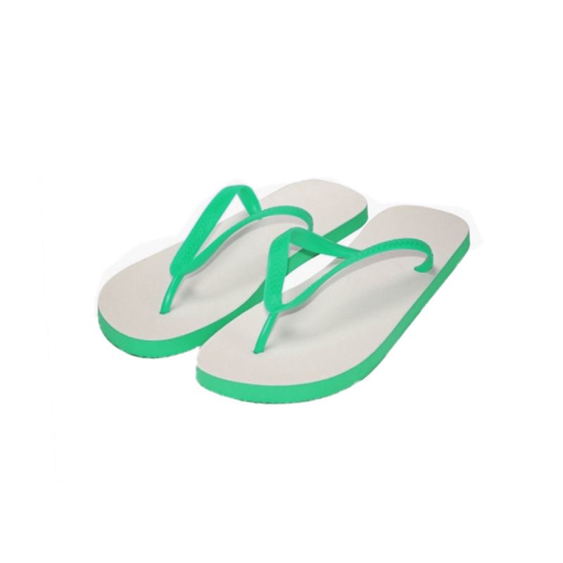 Adults Flip Flop-Green Sole-S