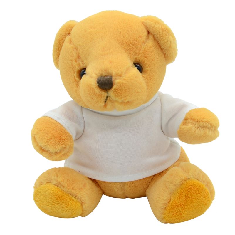 Yellow Teddy Bear With T-shirt