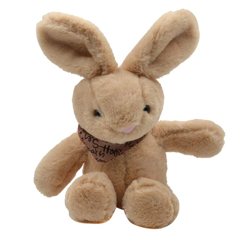 Rabbit With T-shirt-Brown-23CM