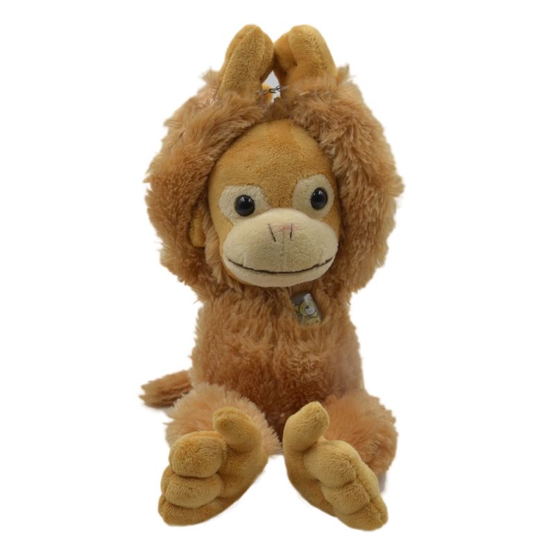 Monkey with T-shirt - Light Brown