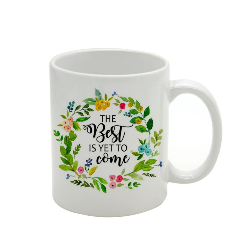 11OZ White Mug-Class AAA