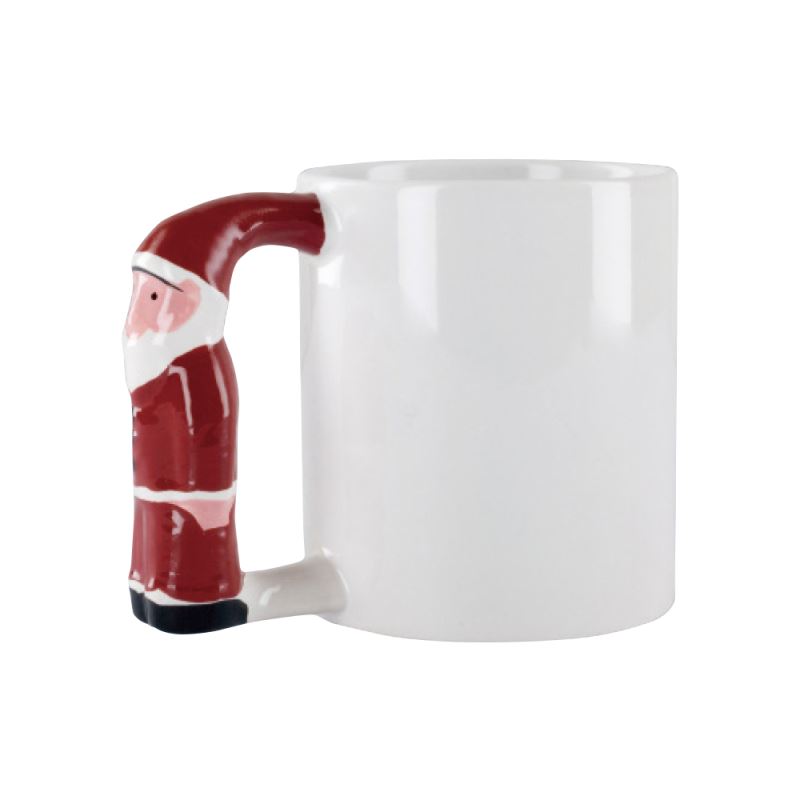 11oz St.Claus Handle Mug