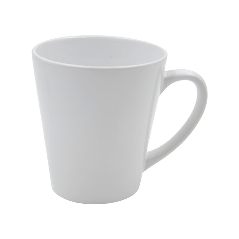 12oz Latte White Mug