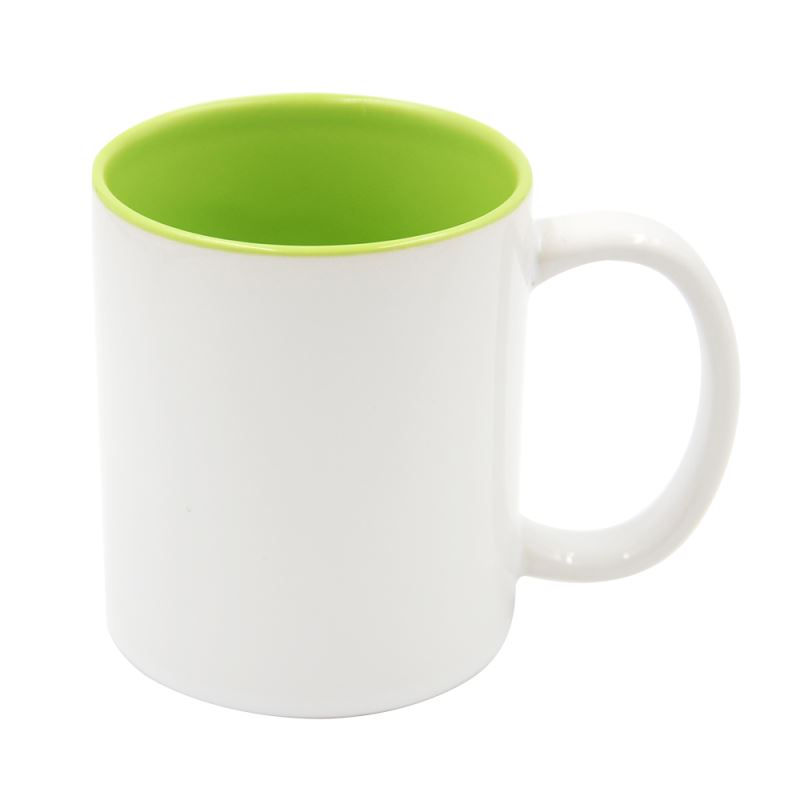 11OZ Two Tone Color Mug - LightGreen