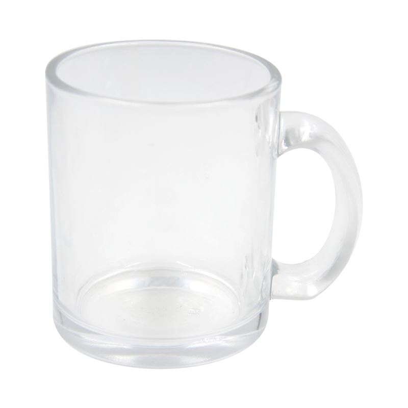 11oz Glass Mug Clear