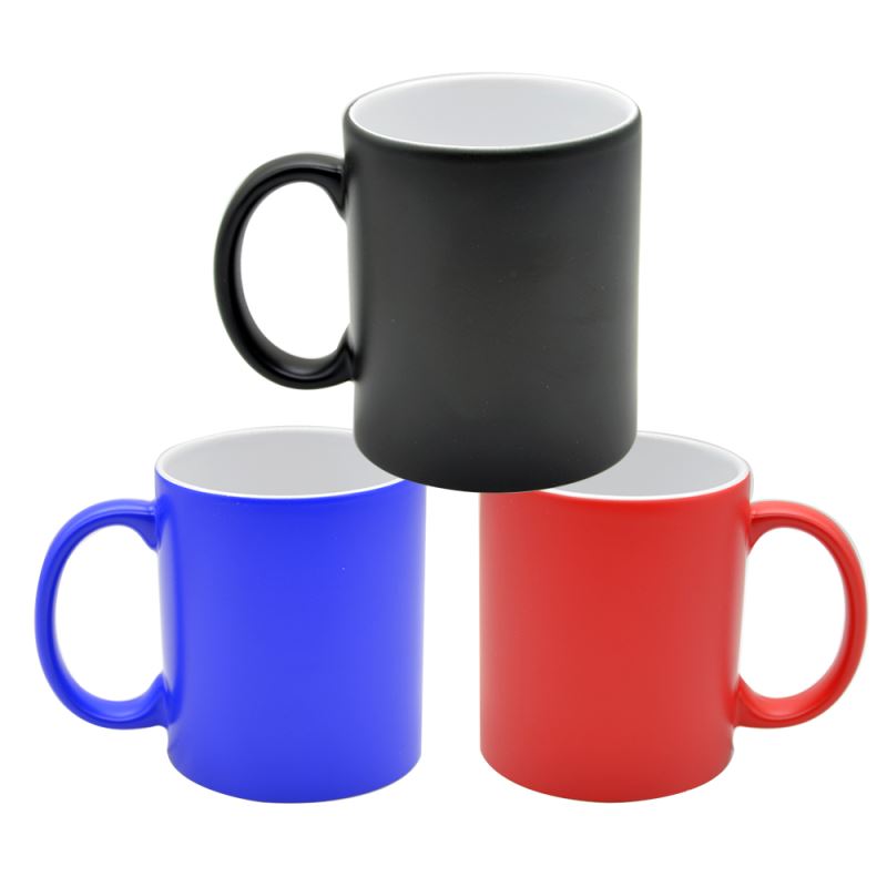 11OZ Full Color Change Mug（Glossy）- Black