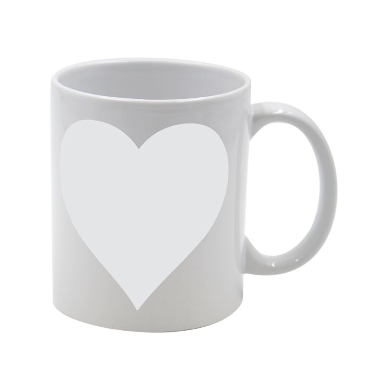 11OZ Heart Color Change Mug