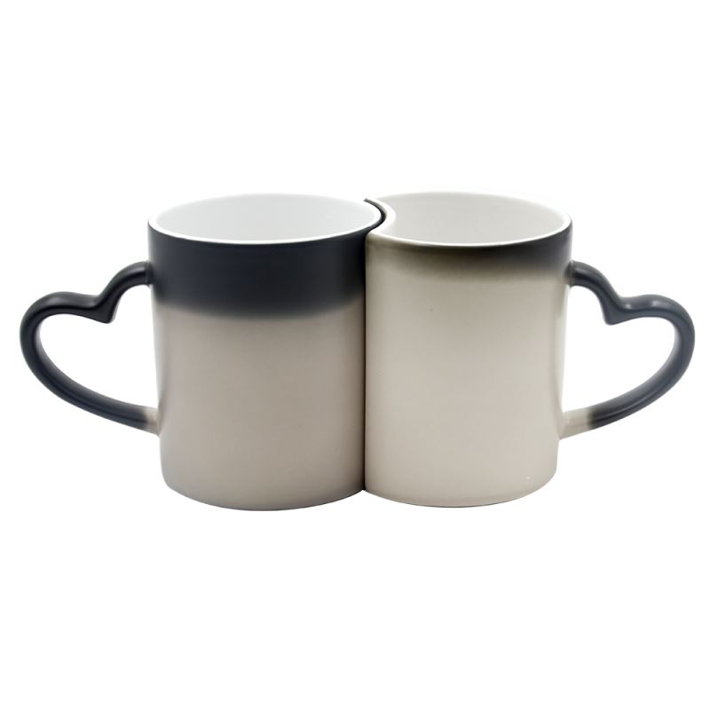 11oz Lover Color Change Mug-Glossy - Black