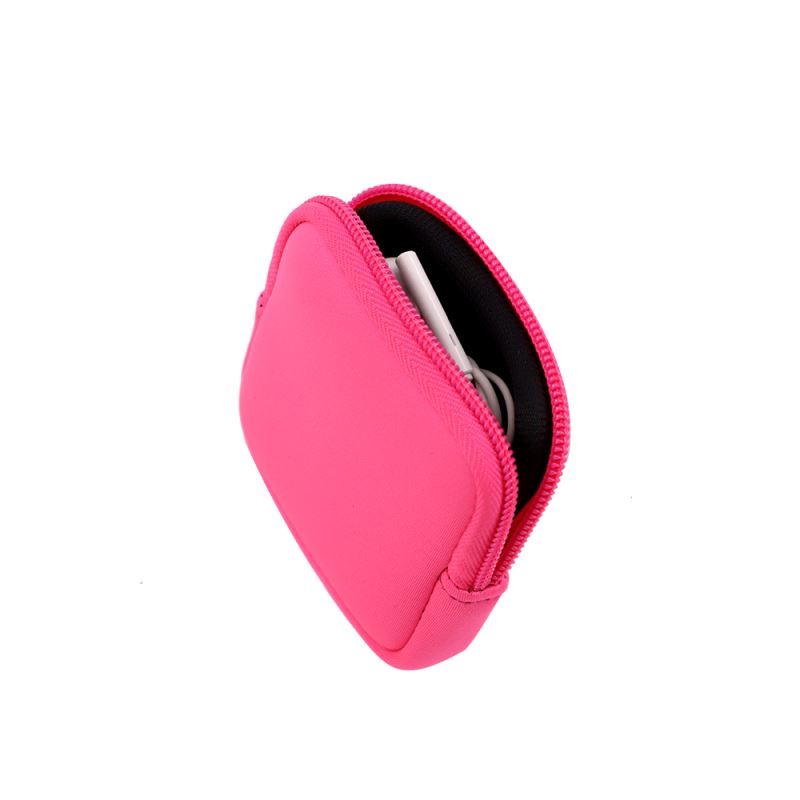 Neoprene Earphone Bag-Square 4"