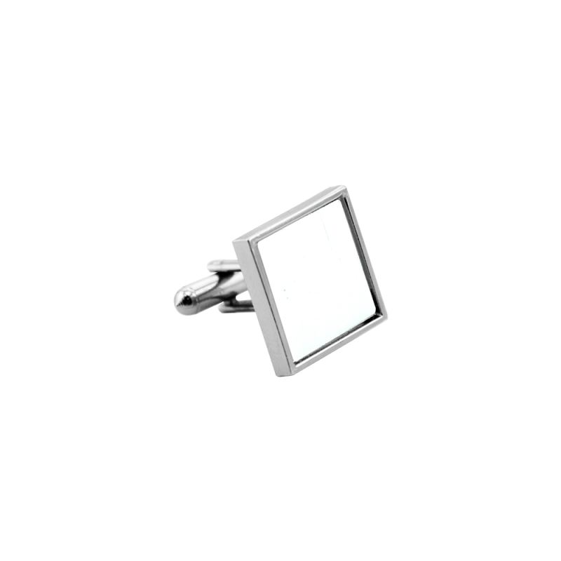 Metal Cufflink- Square - 2cm