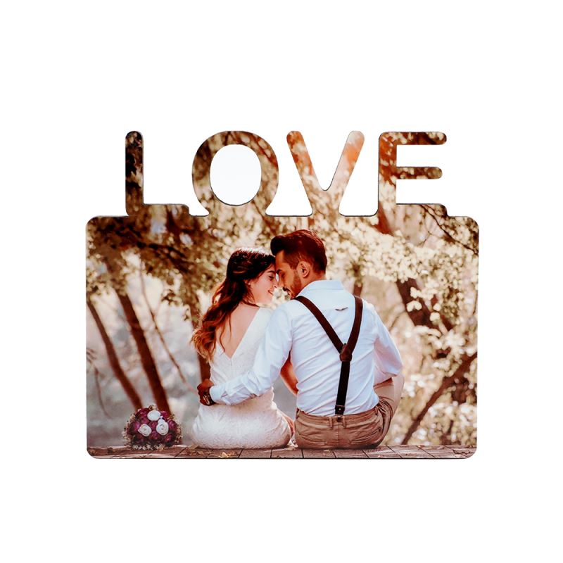 MDF Panel with Horizontal LOVE