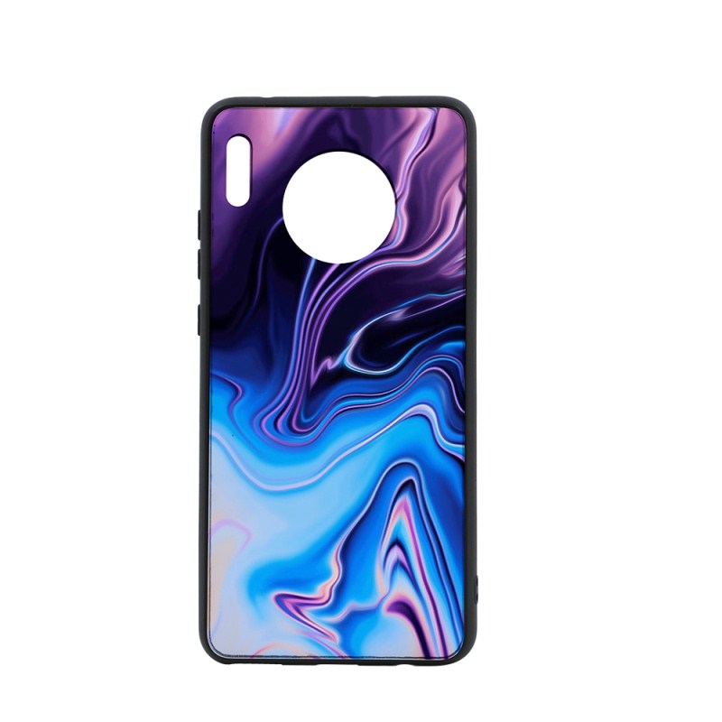 TPU Phone Case with Tempered Glass Insert for Huawei Mate 30