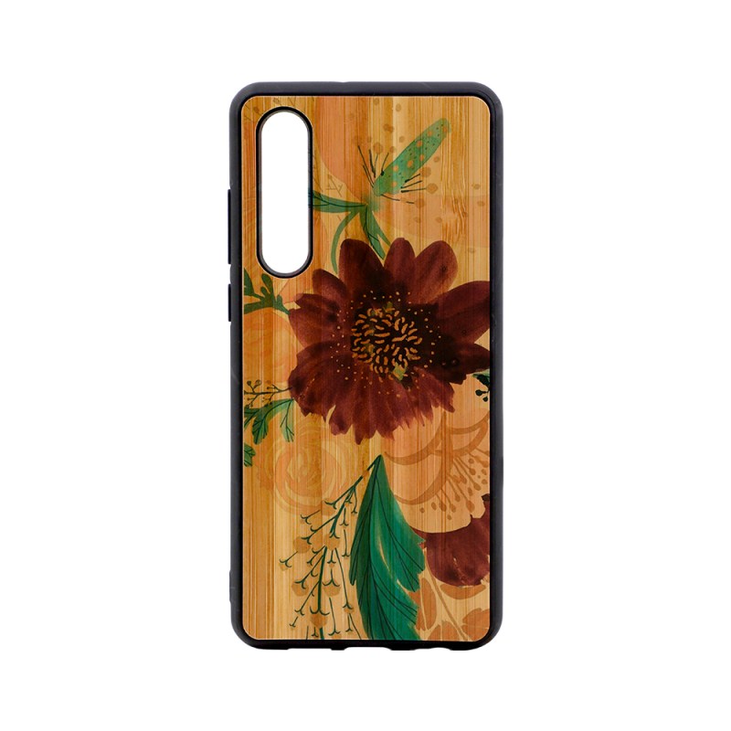 Sublimation TPU Phone Case with Bamboo for Huawei P30