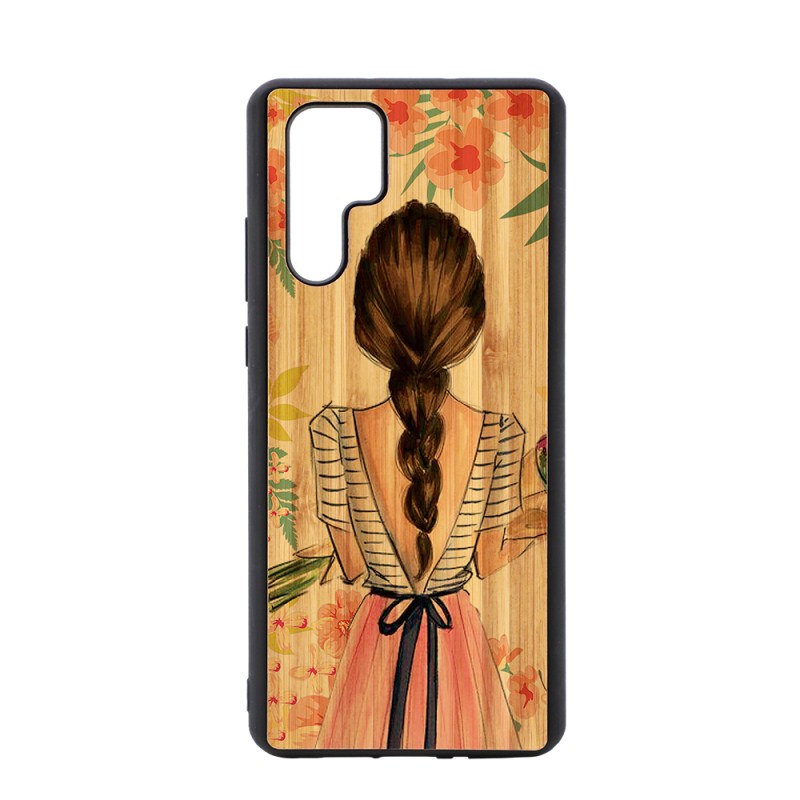 Sublimation TPU Phone Case with Bamboo for Huawei P30 Pro