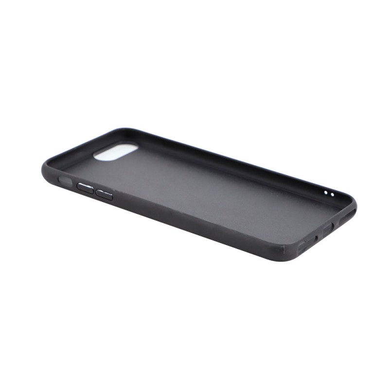 TPU Phone Case with Tempered Glass Insert for iPhone 6/7/8 Plus