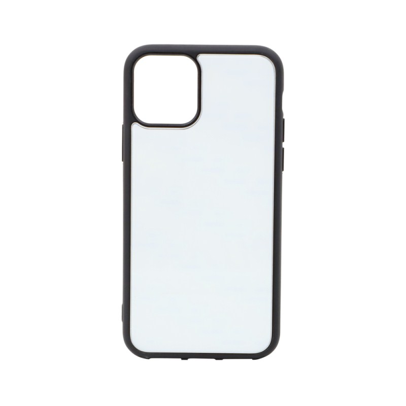 TPU Phone Case with Tempered Glass Insert for iPhone 11