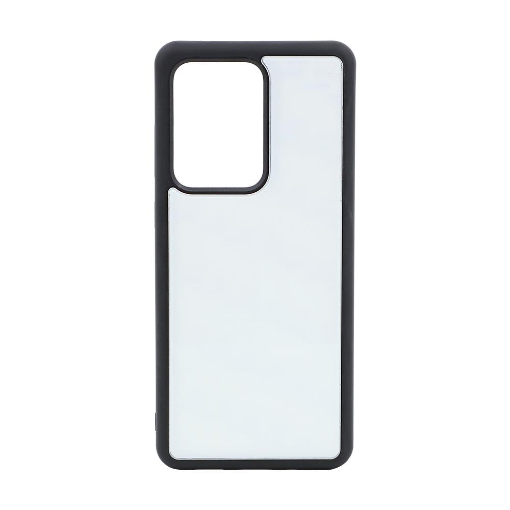 TPU Phone Case with Tempered Glass Insert for Samsung S20 ULTRA