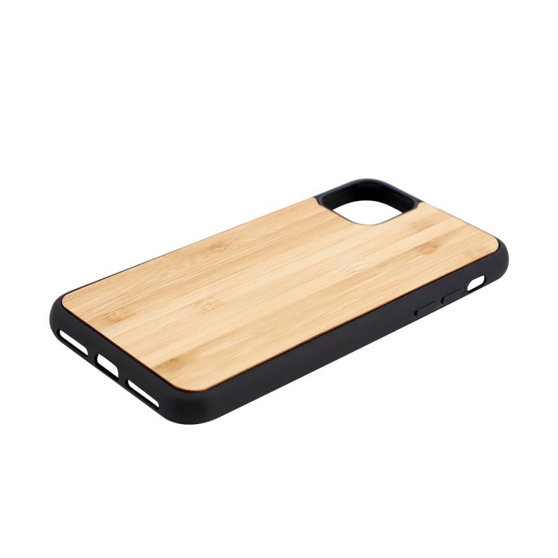 Sublimation TPU Phone Case with Bamboo for iPhone 11